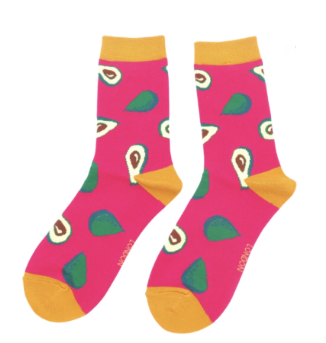 Miss Sparrow Bamboo Socks - Avacado