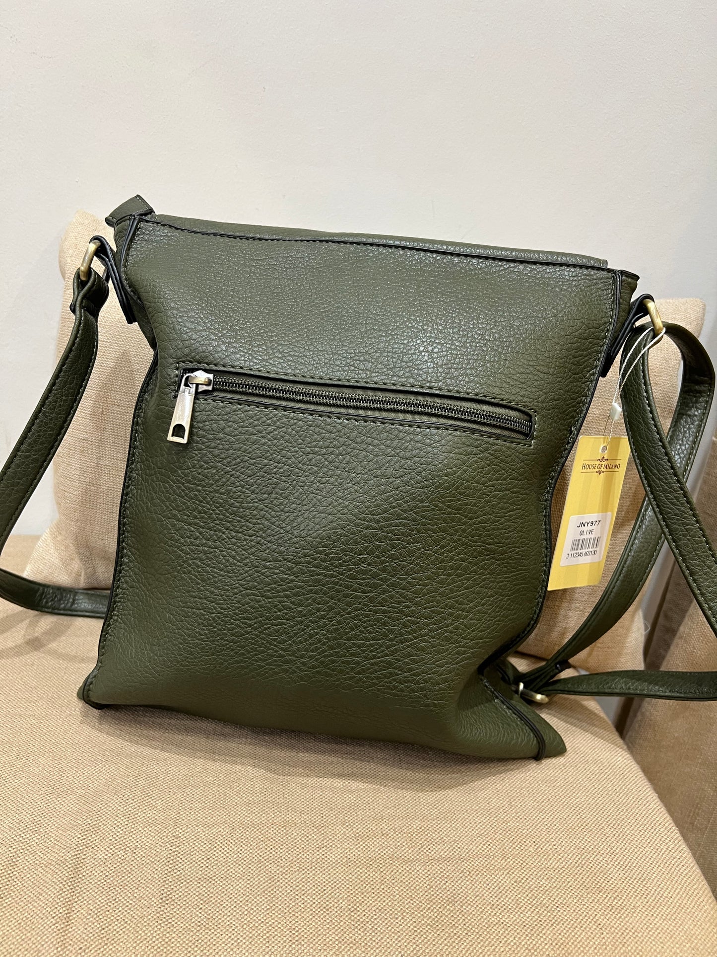 Satchel Crossbody Bag - Khaki