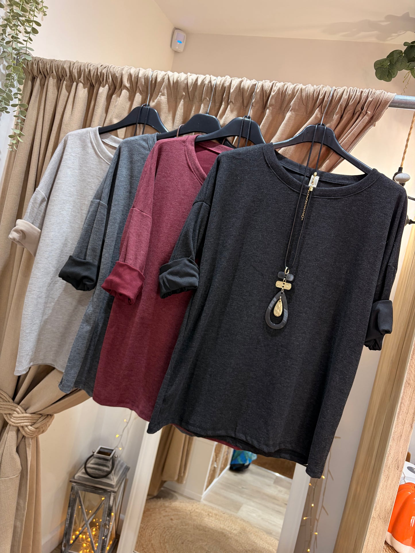 Top with Necklace (4 colours)