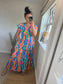 LOTTIE Maxi Button Dress with Pockets -  Bright