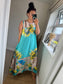 Sicily Dress - Teal