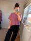 Boxy Jumper - Dusky Pink