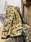 Reversible Scarf - Leaves