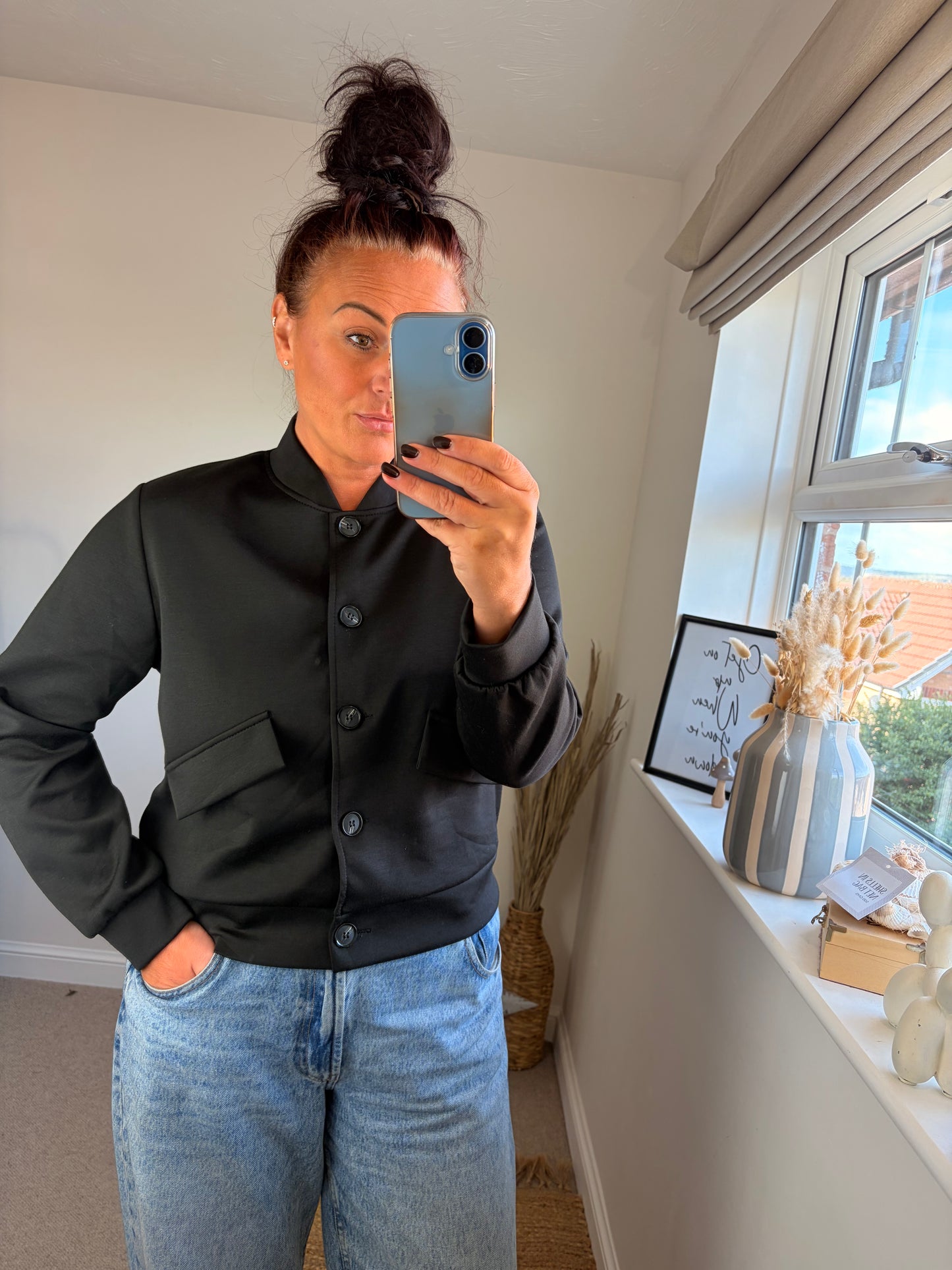 Jersey Jacket - Black