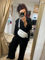 Leather Sling Bag - White
