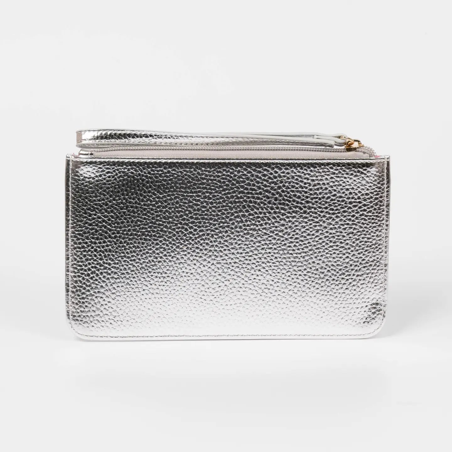 Passport Holder Wallet - Silver