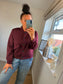 Jersey Jacket - Wine