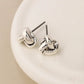 Peace of Mind - Silver Plated Infinity Knot Studs