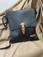 Satchel Crossbody Bag - Black