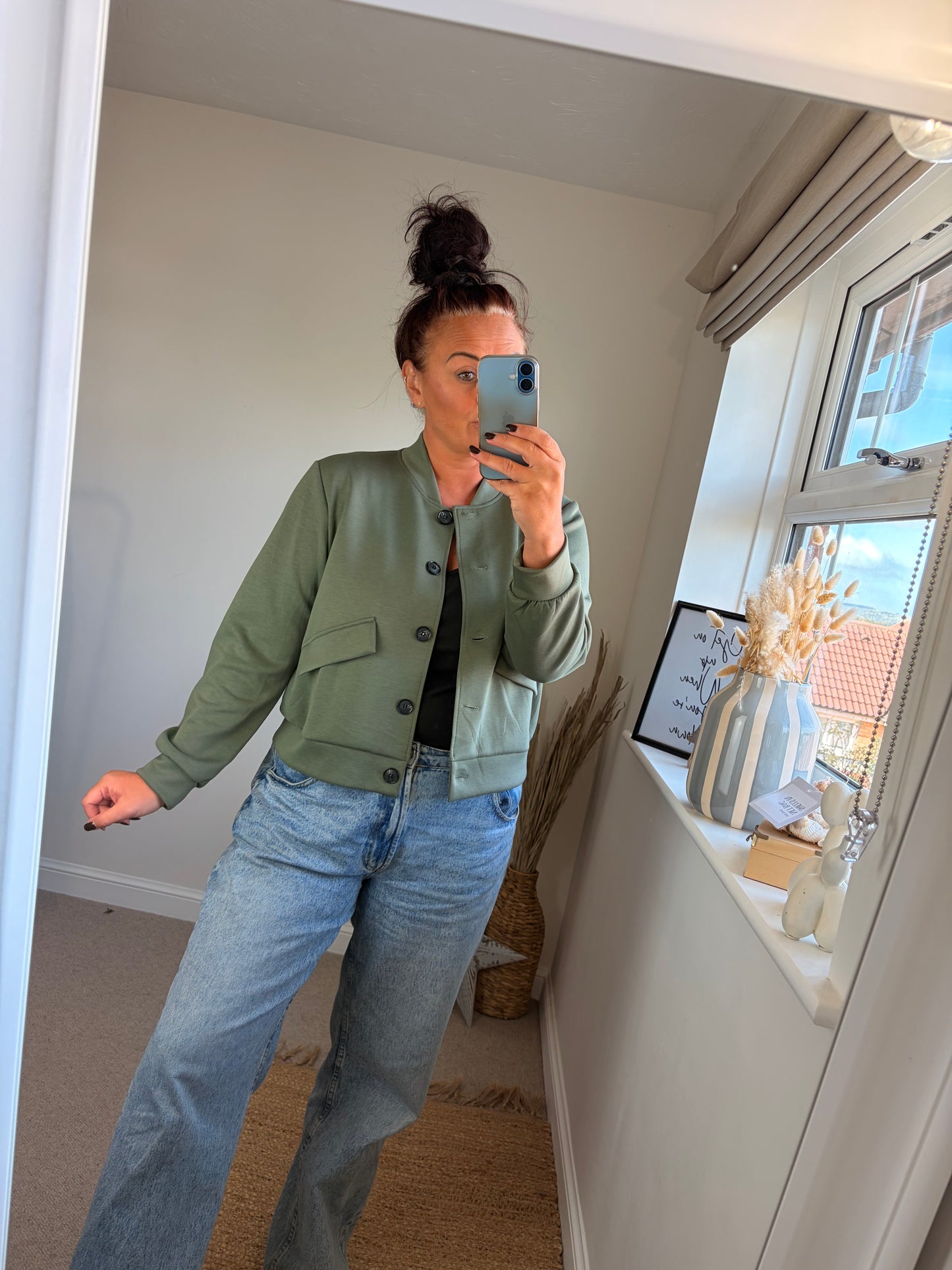 Jersey Jacket - Khaki