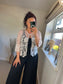 One Button Cardi - Beige