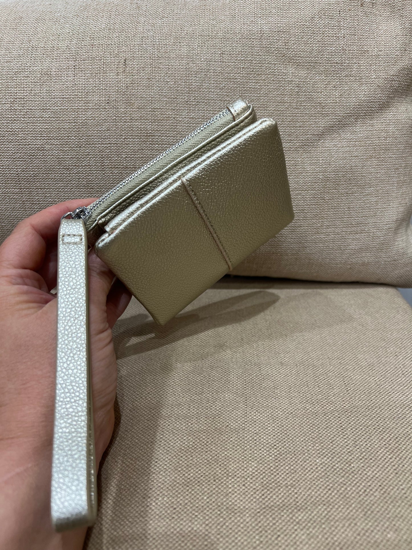 Wristlet Purse - Gold