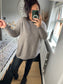 Button Side Jumper - Oatmeal