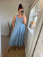 Denim Leopard Dress