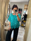 Lace Top - Teal