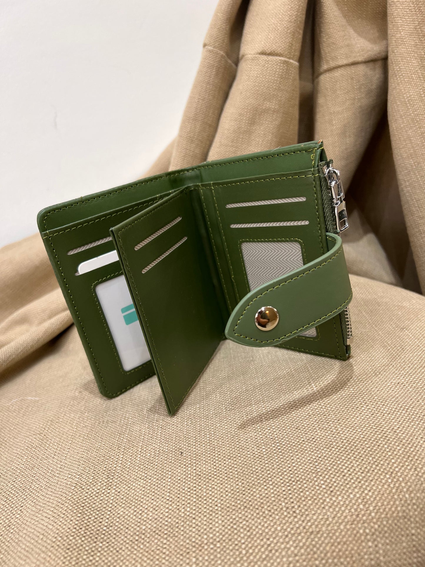 RFID Small Purse - Sage
