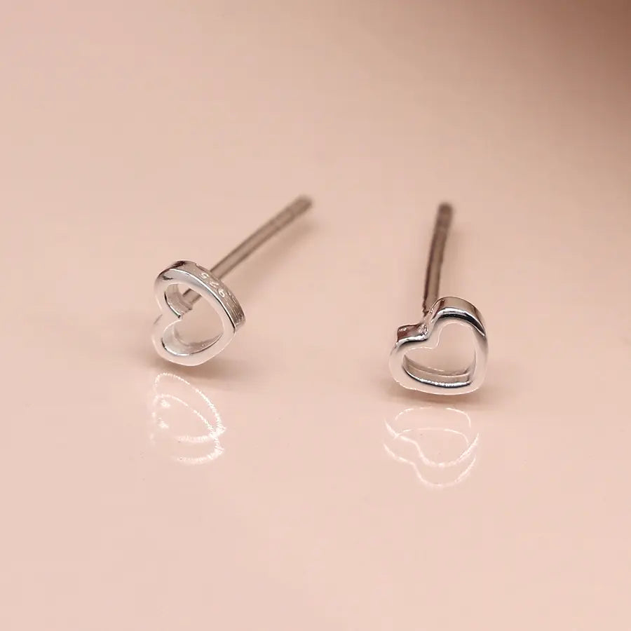 Peace of Mind - Sterling Silver Tiny Hearts