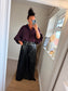 Puff Sleeve Shirt - Plum