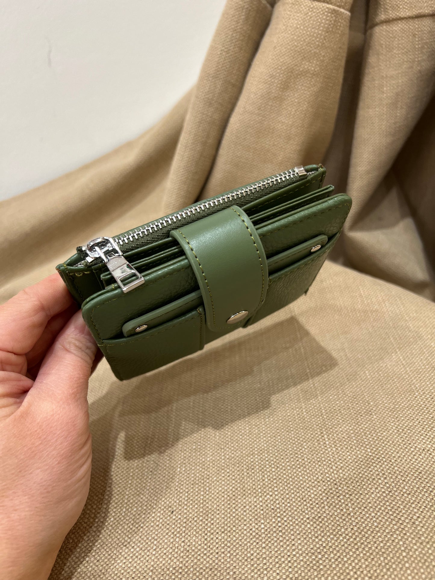 RFID Small Purse - Sage
