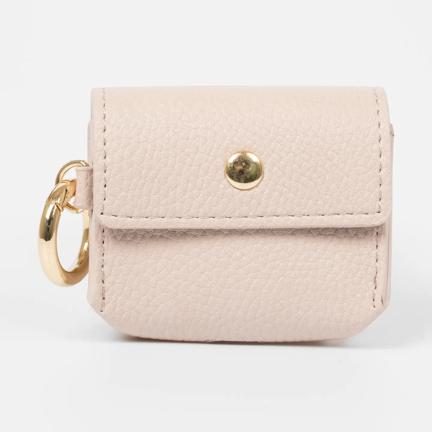 Wireless Earbuds Clip-on/Keyring Case - Nude