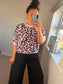 Leopard Short Sleeve Jumper