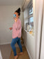 Button Side Jumper - Blush