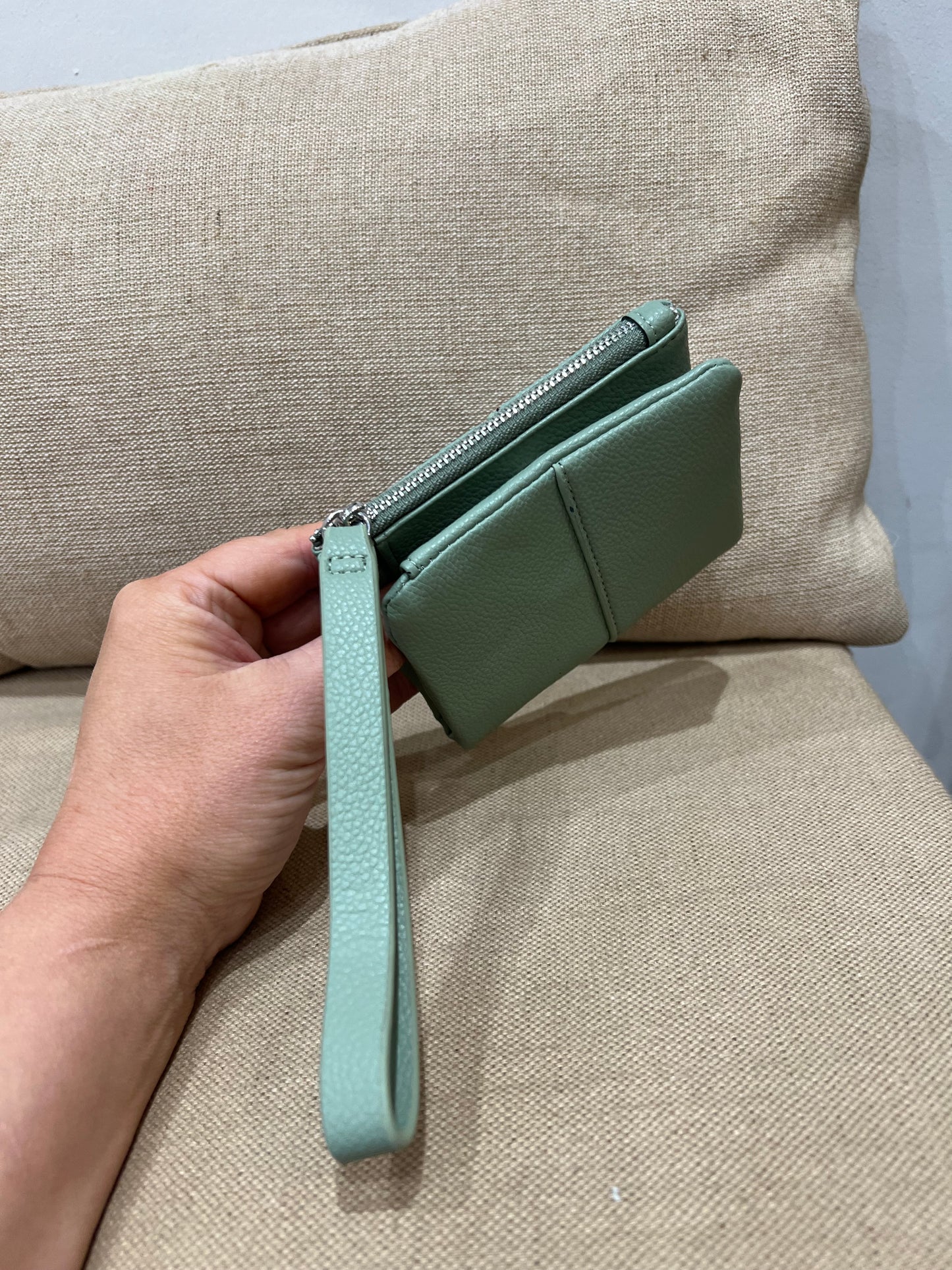 Wristlet Purse - Sage
