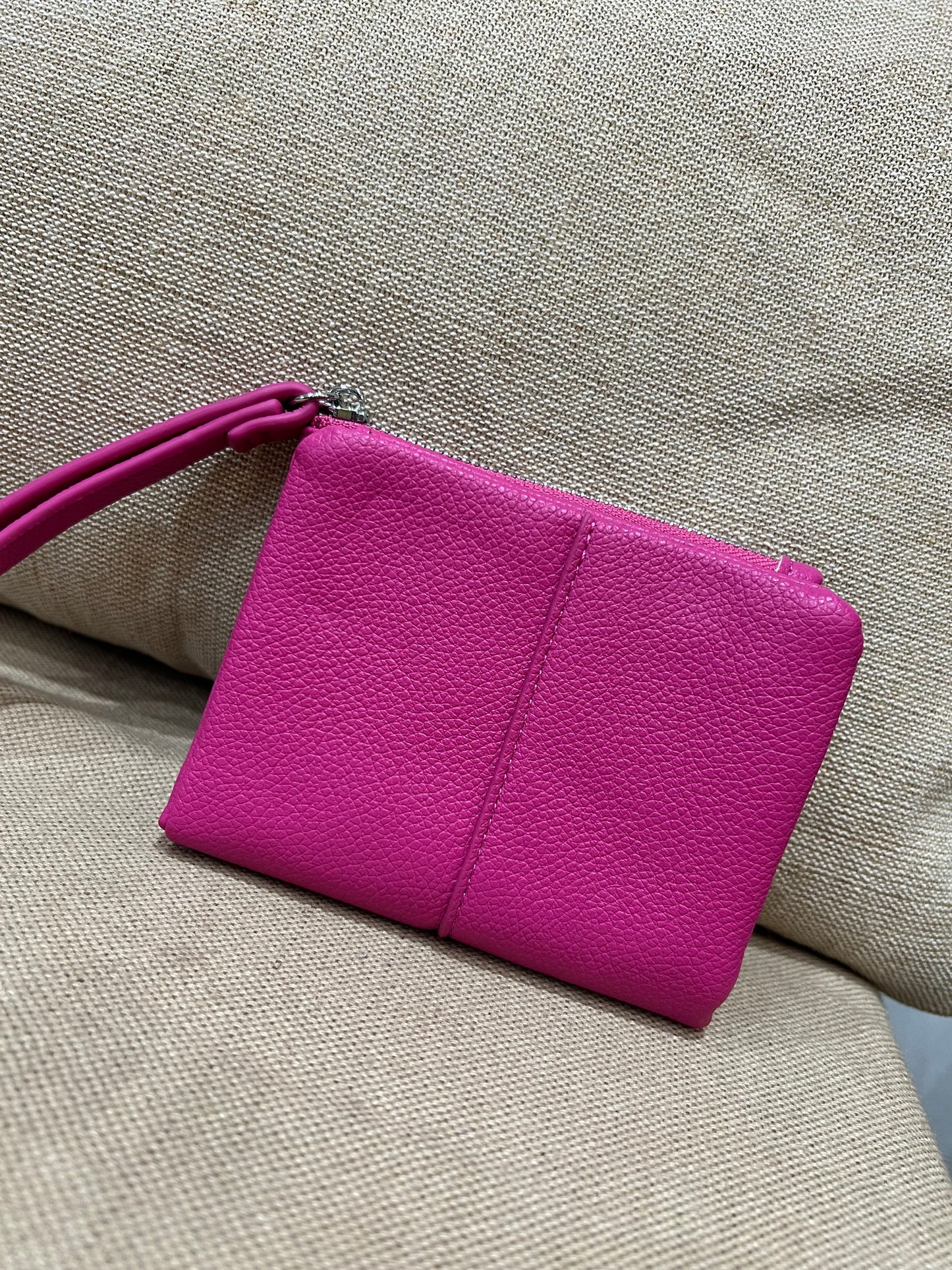 Wristlet Purse - Cerise