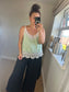 Crochet Cami Top - Sage