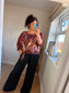 Marble Tie Top - Wine