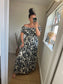 STEVIE Maxi Button Dress with Pockets - Black