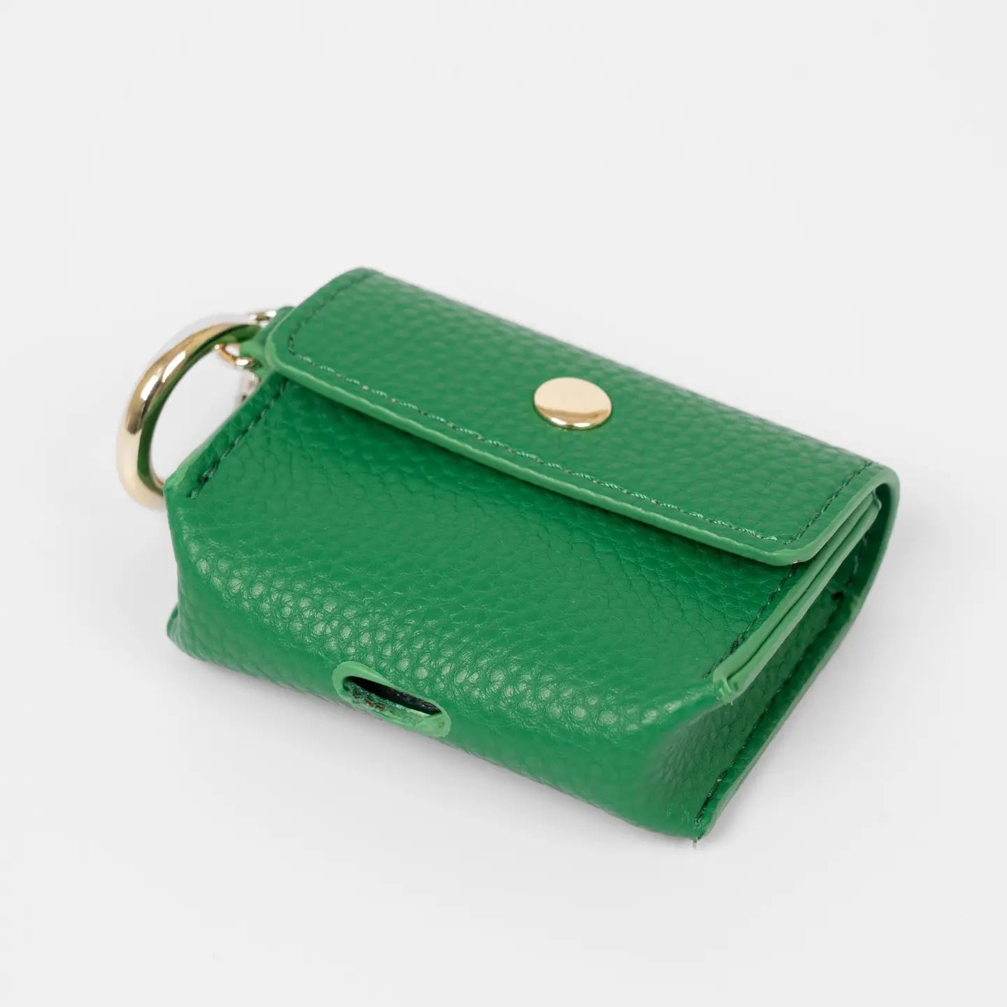 Wireless Earbuds Clip-on/Keyring Case - Green