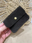 Leather Purse - Suede Chocolate