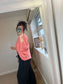 Wrap Knit - Coral