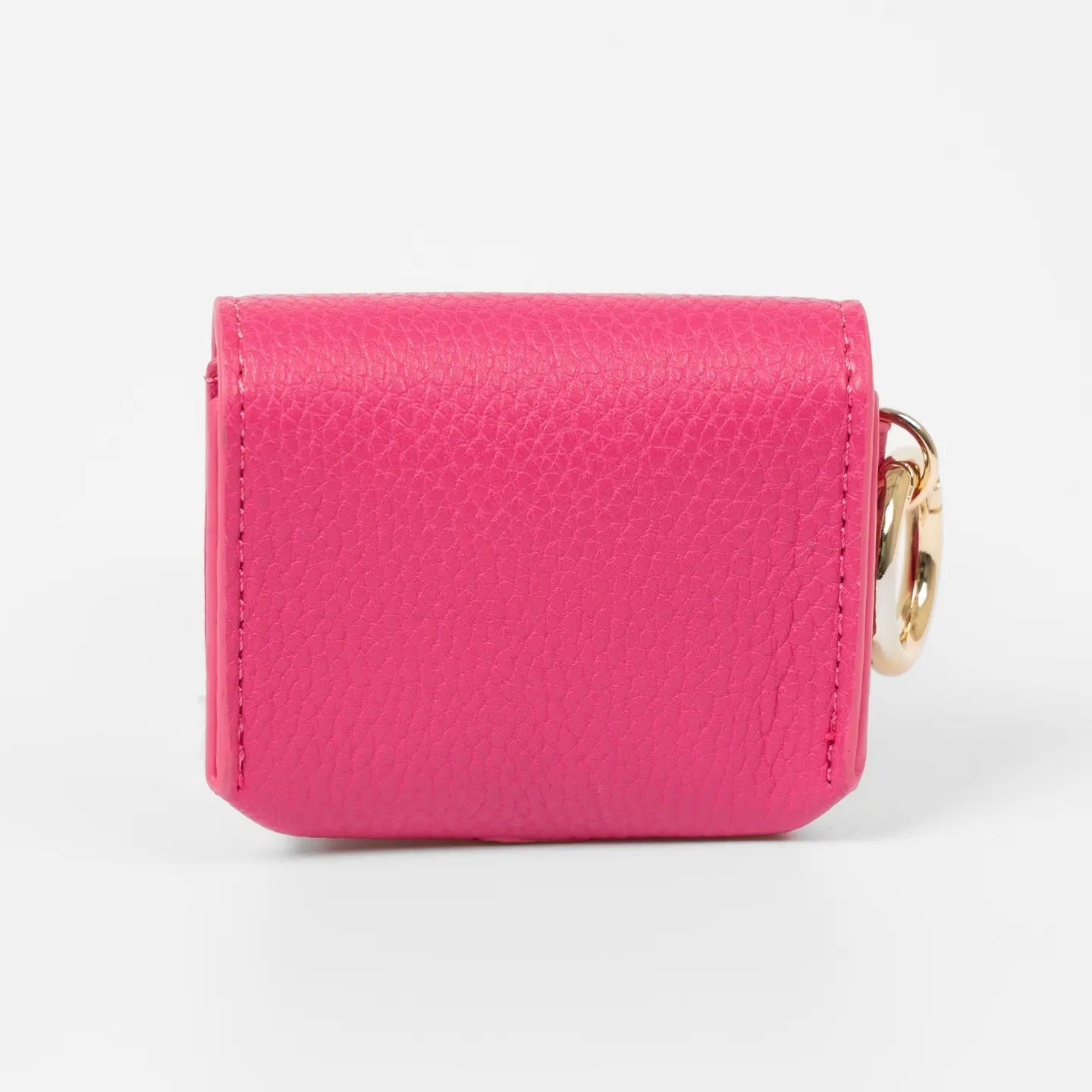 Wireless Earbuds Clip-on/Keyring Case - Cerise