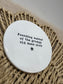 Porcelain Coaster - Grumpy Man