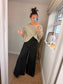 Chunky Knit Wrap Jumper - Beige