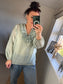 Ruffle Shirt - Sage