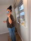Batwing Fine Knit Jumper - Chocolate