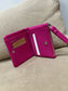 Wristlet Purse - Cerise