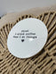 Porcelain Coaster - First Coffee