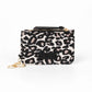 Card Holder Wallet - Leopard Cream