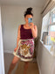 Tie Sarong Skirt - Short Cream