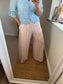 Stripe Linen Trousers