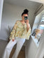 Floral Rara Top - Lemon