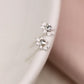Peace of Mind - Sterling Silver Tiny Flowers