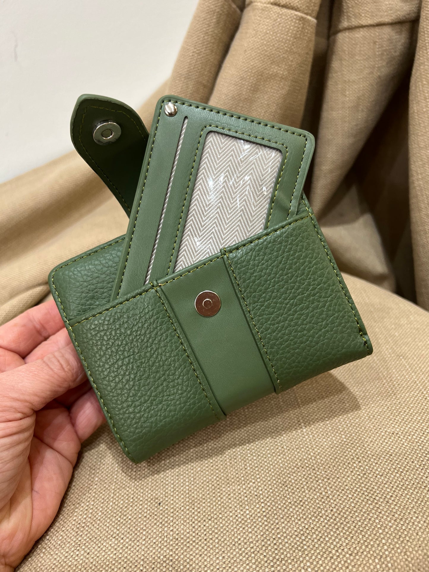 RFID Small Purse - Sage