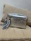Leather Camera Bag - Silver