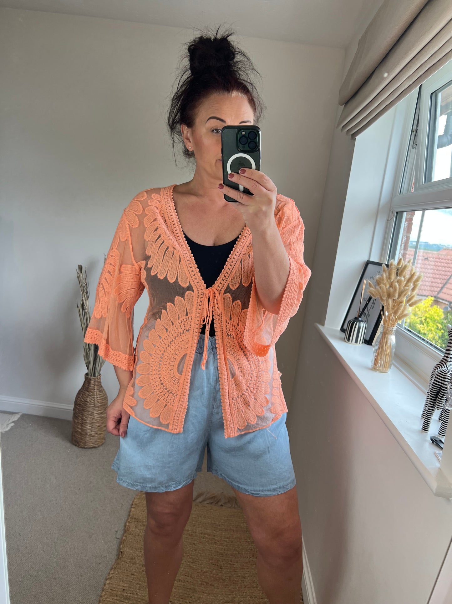 Kimono - Coral