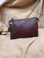 Triple Compartment Bag - Brown